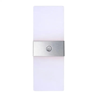 Modern gold led motion sensor wall light for hallway stairway bedroom