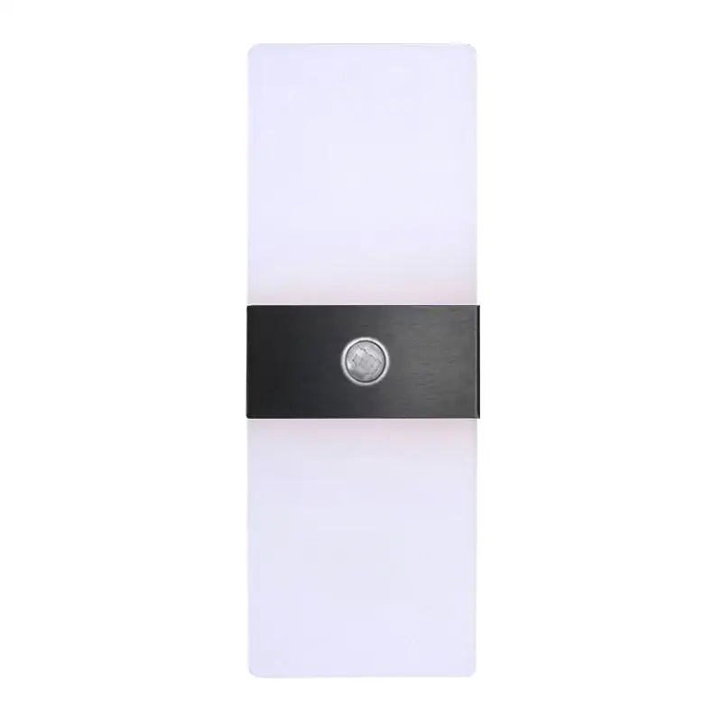 Modern gold led motion sensor wall light for hallway stairway bedroom