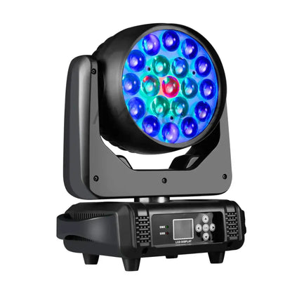 Black led moving head wash light – living room stage lighting