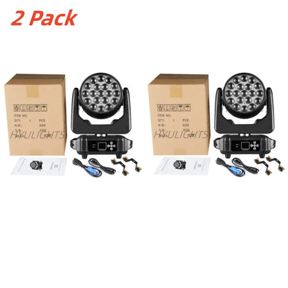 Black led moving head wash light – living room stage lighting
