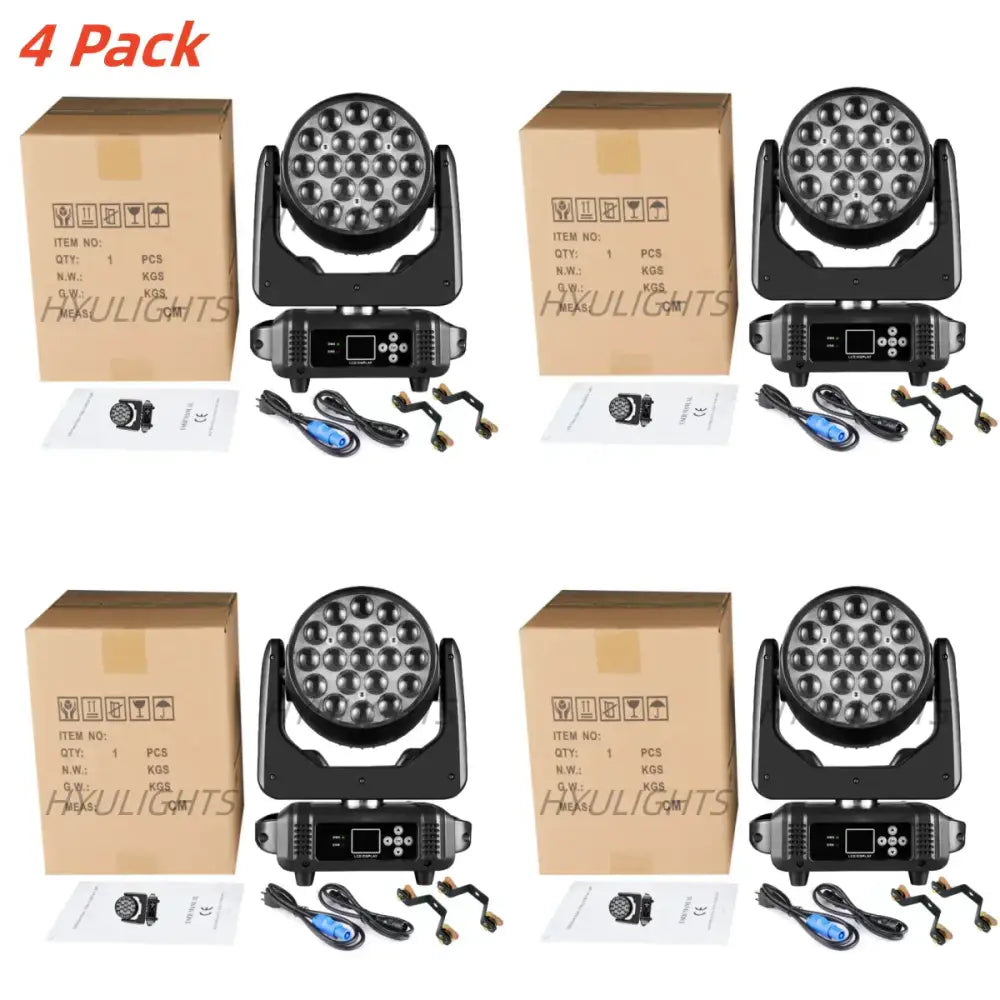 Black led moving head wash light – living room stage lighting