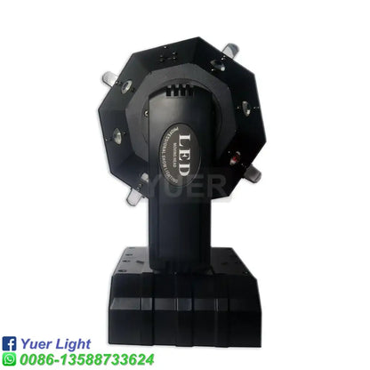 Modern black moving head ball laser strobe light living room spotlight