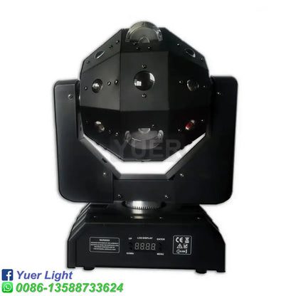 Modern black moving head ball laser strobe light living room spotlight