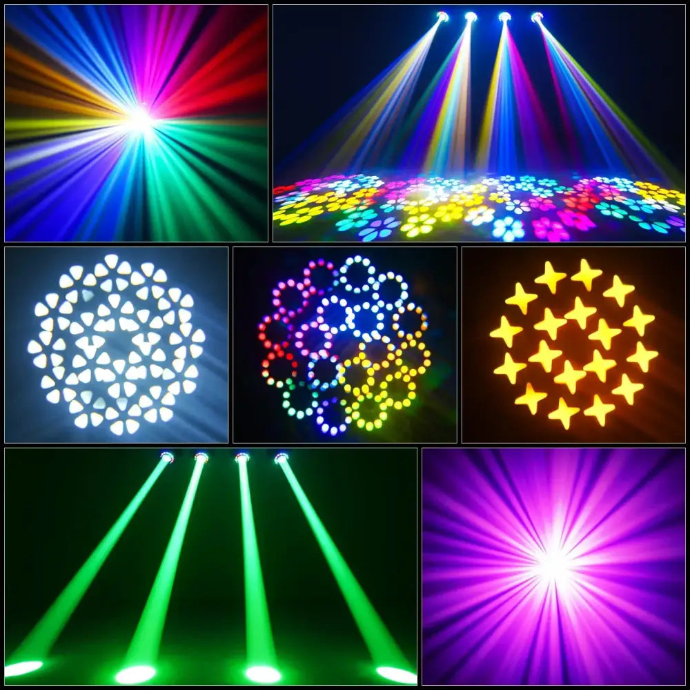Mini black 80w moving head light with blue led for event hall