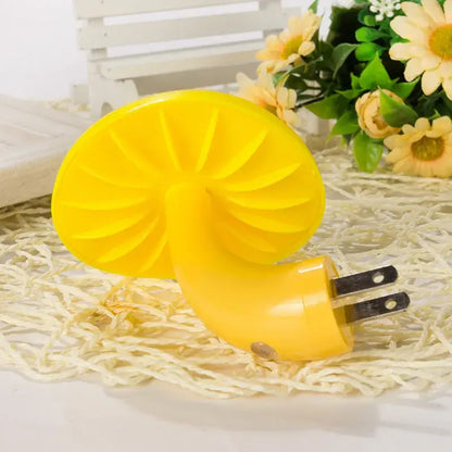 Yellow mushroom night light – bedroom sensor wall lamp