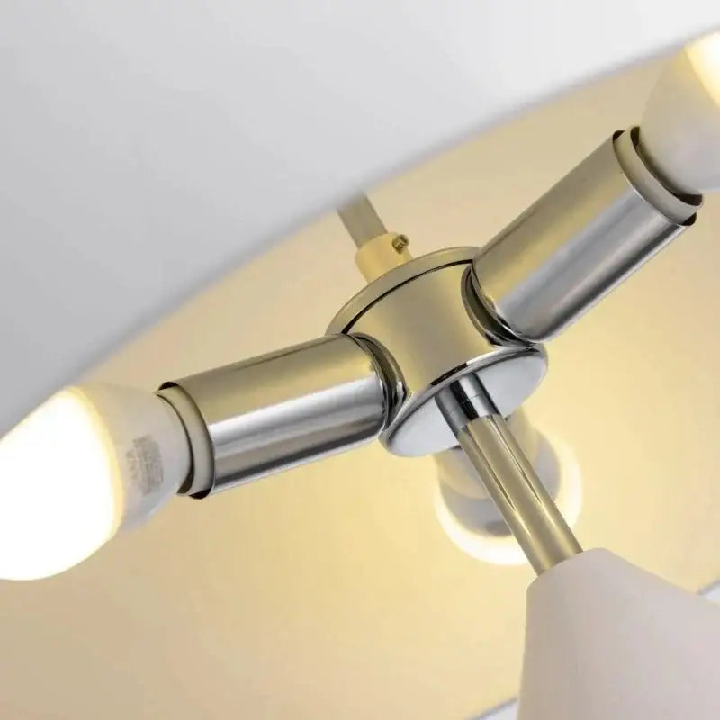 Modern gold mushroom table lamp for bedroom