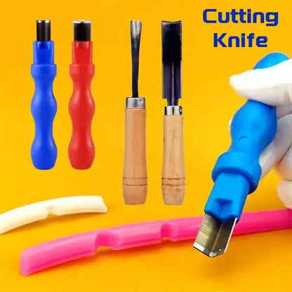 Blue carving knife for led neon light installation bedroom tool