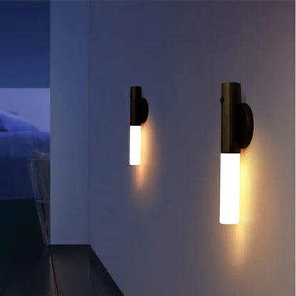 Modern wooden led night light bedroom translucent garden trowel lamp