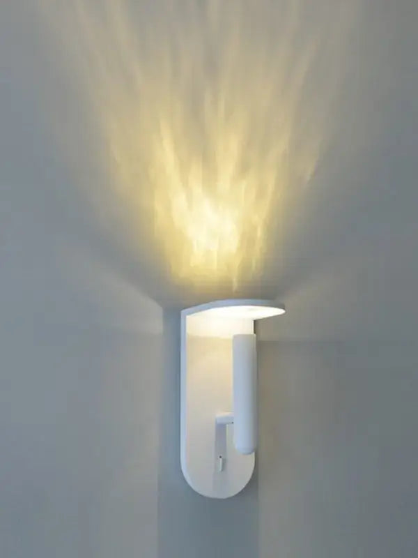 Modern black and brass led nordic flame wall lamp living room