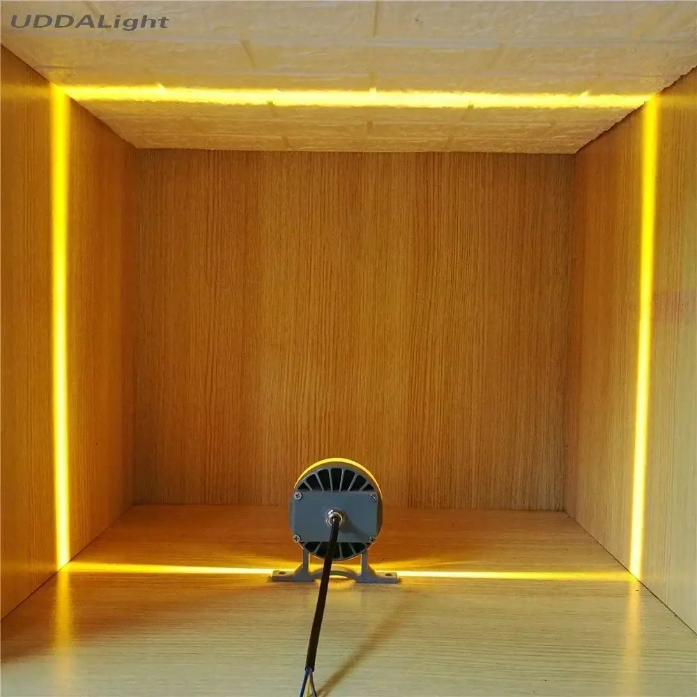Modern blue yellow and white led outdoor wall lamp porch light