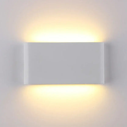 Modern black & white outdoor wall lamps stair lighting