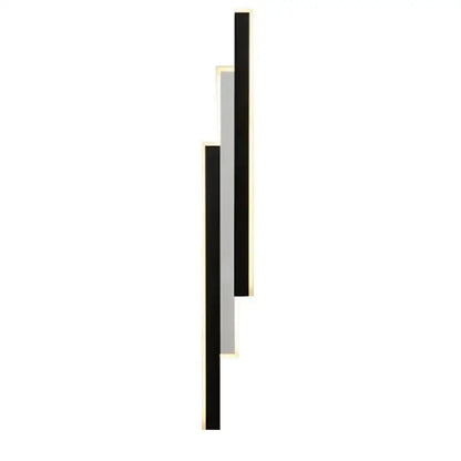 Modern minimalist black & white led outdoor wall lantern garden light