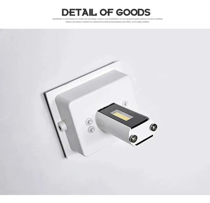 Modern brushed metal waterproof outdoor wall light garden sconce