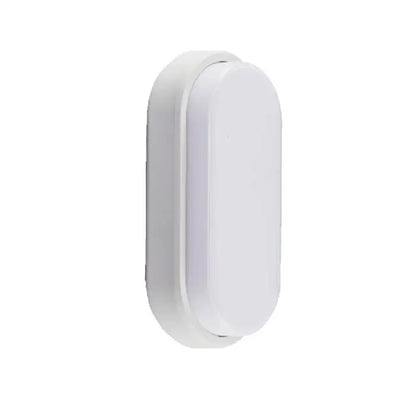 Matte black oval wall lamp waterproof garden ceiling light
