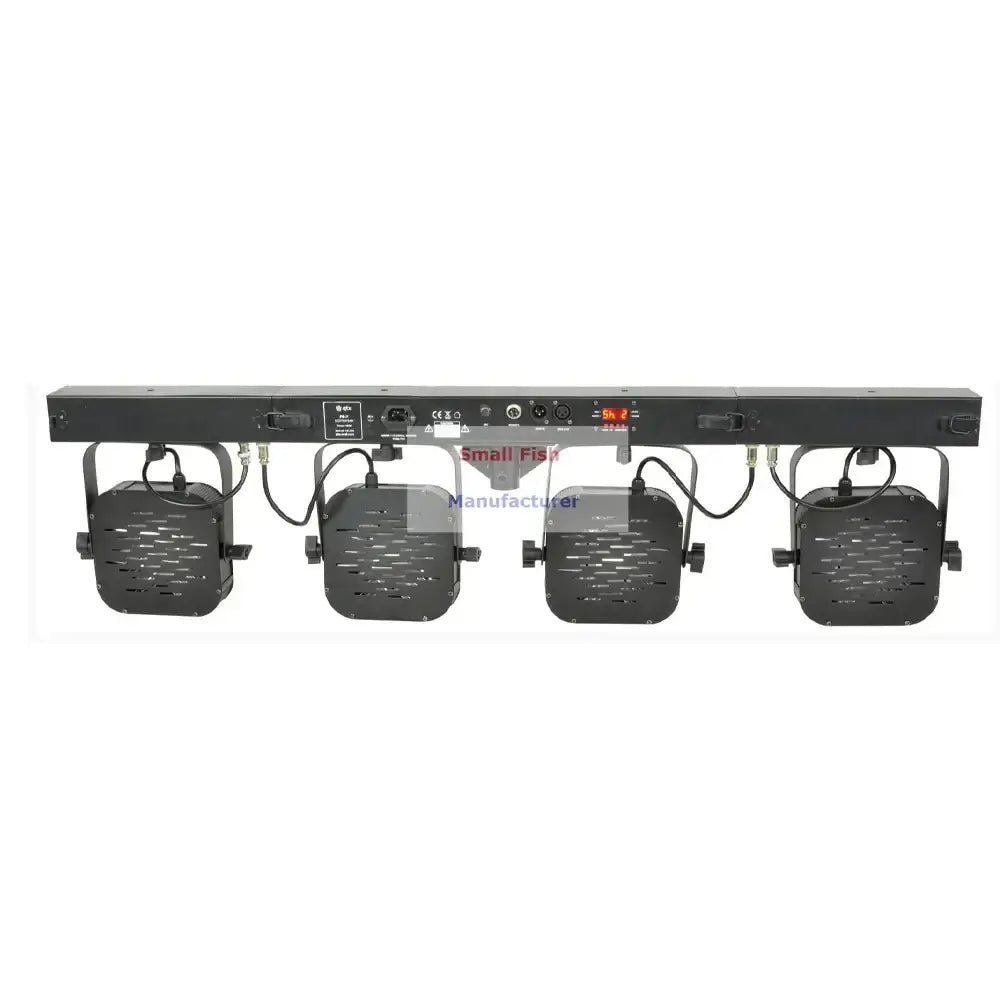 Modern black led par kit event room four square fixtures