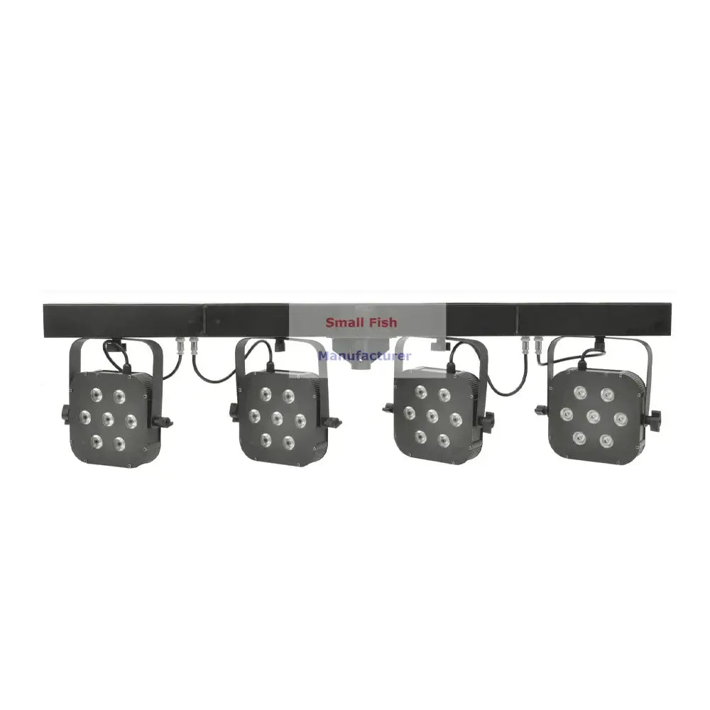 Modern black led par kit event room four square fixtures
