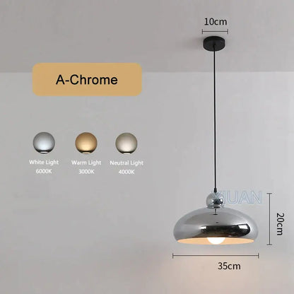 Modern ceramic led pendant lamps for dining room living room