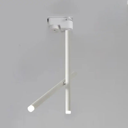 Minimalist white adjustable led pendant light for living room