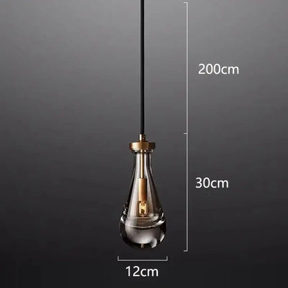 Modern black rectangular led pendant light chandeliers living room