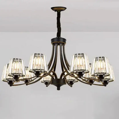 Modern gold rope led pendant light for dining room