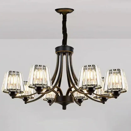 Modern gold rope led pendant light for dining room