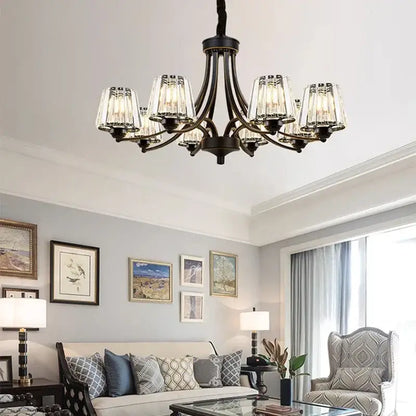 Modern gold rope led pendant light for dining room