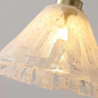 Japan style walnut and white glass led pendant light dining room