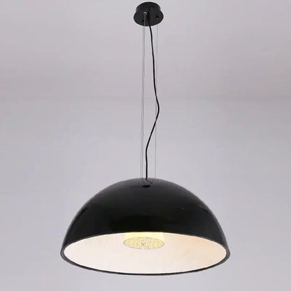 Modern floral relief led pendant light dining room dome chandelier