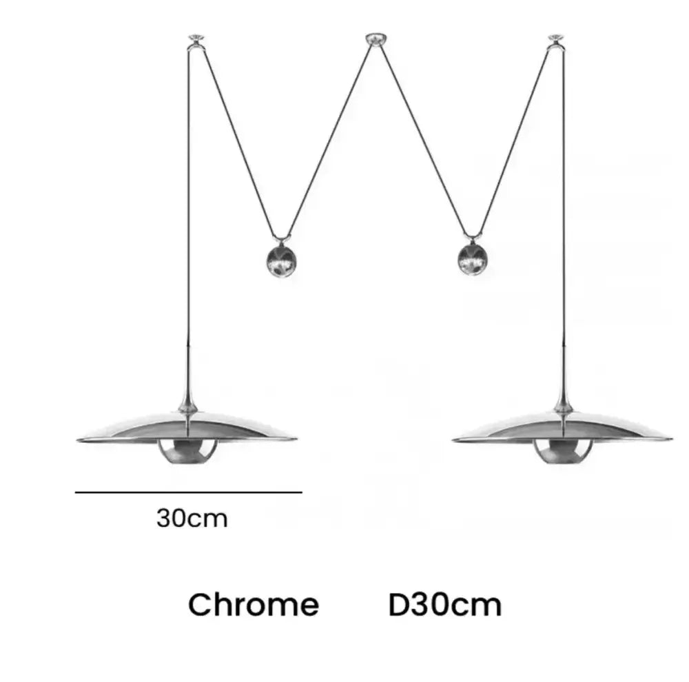 Modern gold disc led pendant lighting bedroom hanging lamp