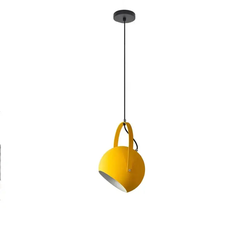 Modern blue gray & pink led pendant lights dining room multi color