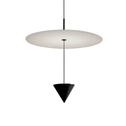 Modern matte black and white led pendant lights dining room fixture