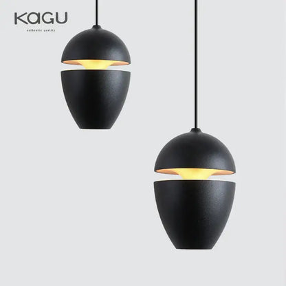 Minimalist white ceramic teardrop led pendant light for bedroom