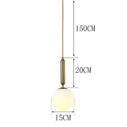 Modern textured glass led pendant lights brass & black dining room