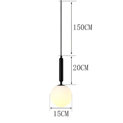 Modern textured glass led pendant lights brass & black dining room