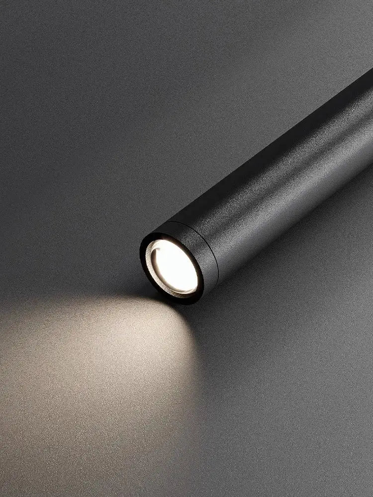 Modern minimalist black led pendant light for bedroom decor