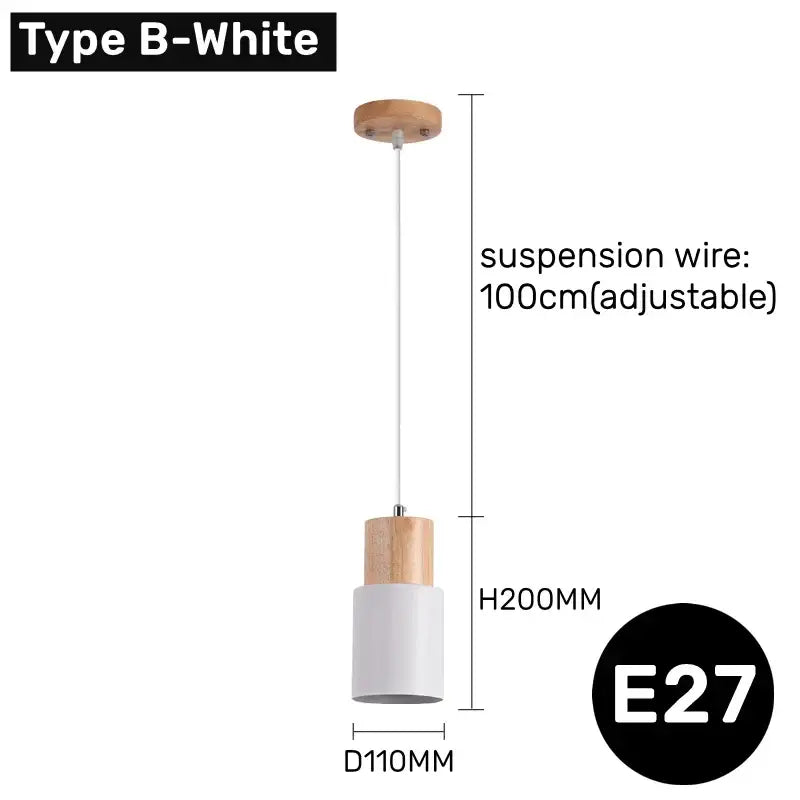 Modern fluted led pendant lights kitchen cylindrical hanging fixture
