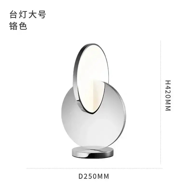 Modern gold led pendant ring light for dining room
