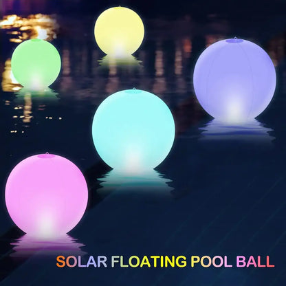 Remote control led pool ball light – outdoor floating pool decor