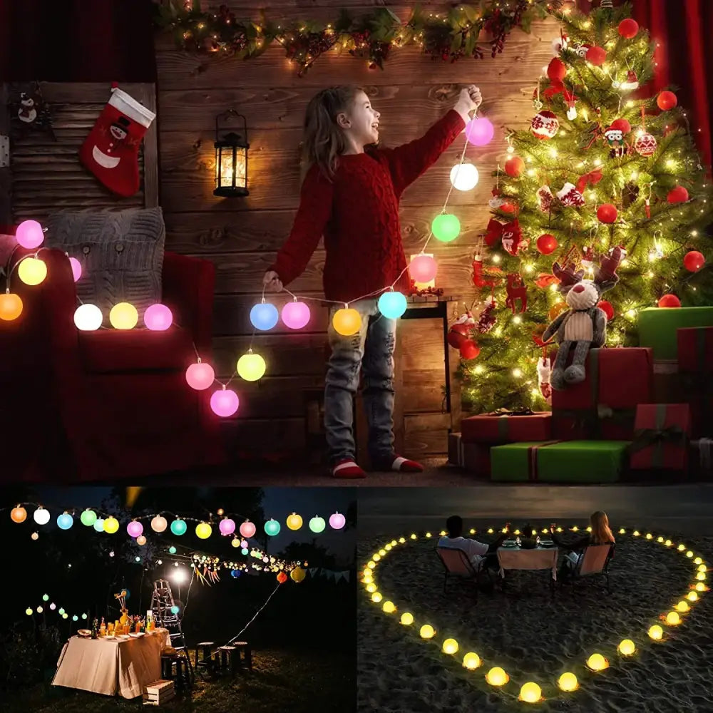Remote control led pool ball light – outdoor floating pool decor