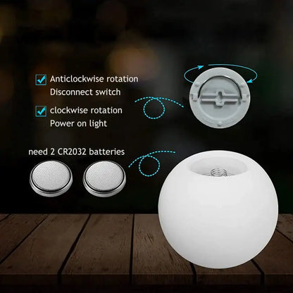 Remote control led pool ball light – outdoor floating pool decor