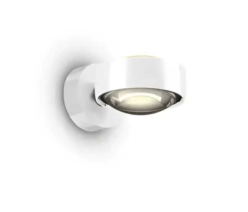 Modern gold projection wall lamp for bedroom with x pattern light