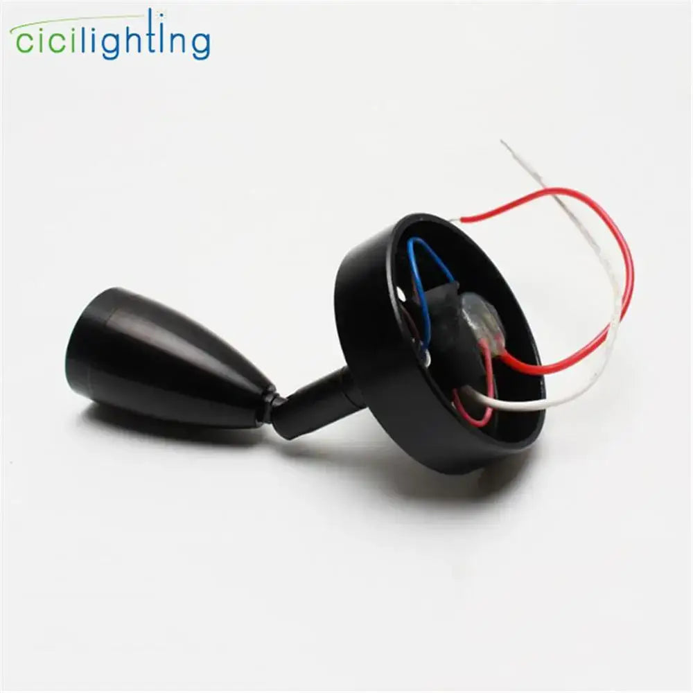 Silver and black led reading light bedroom flexible gooseneck lamp
