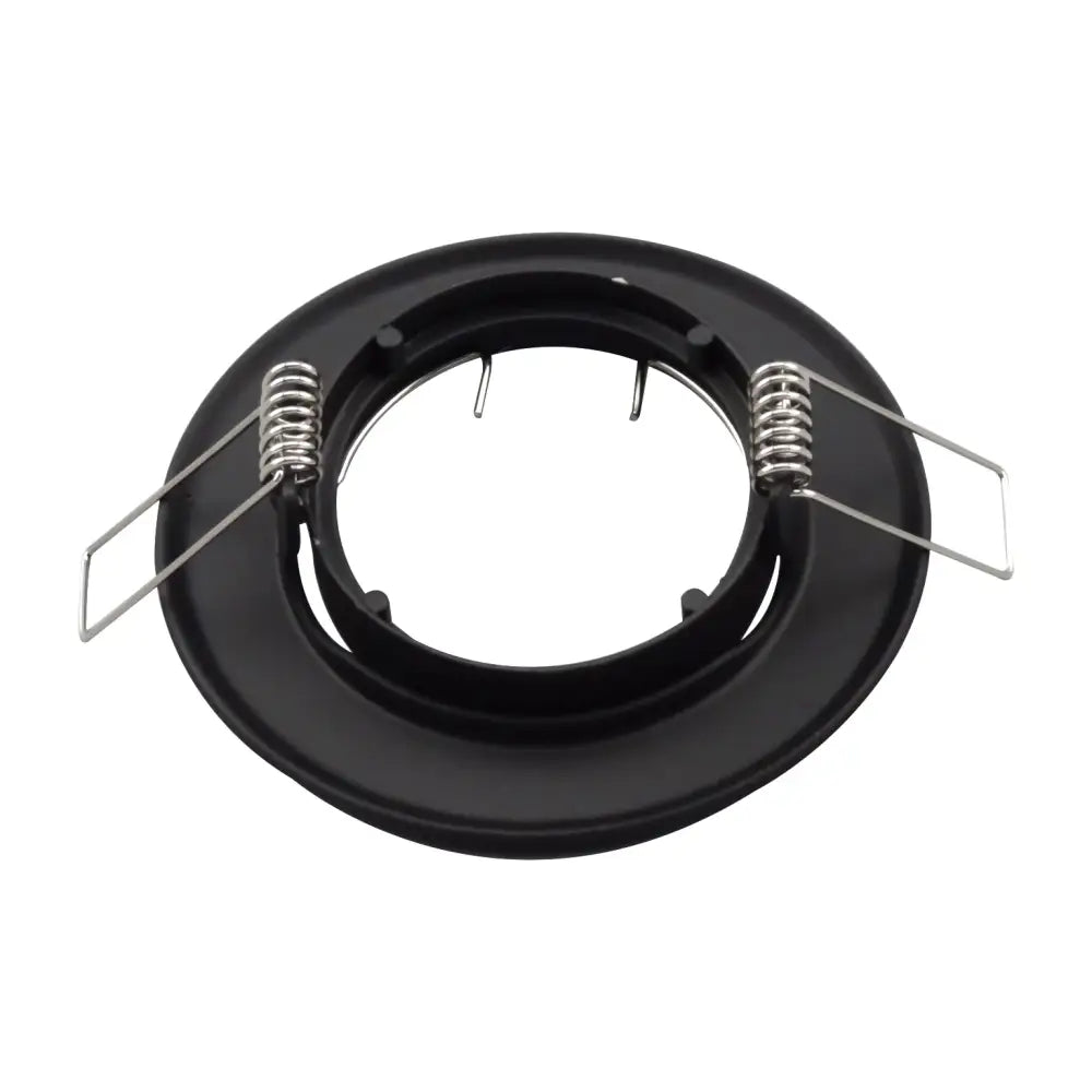 Modern chrome black & white led recessed downlights kitchen spotlight fixture