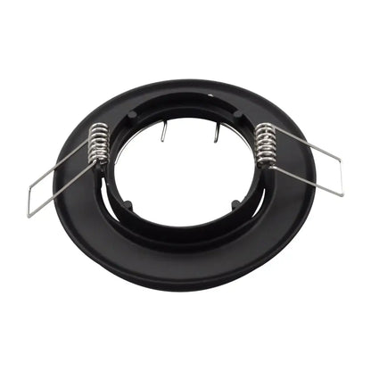 Modern chrome black & white led recessed downlights kitchen spotlight fixture