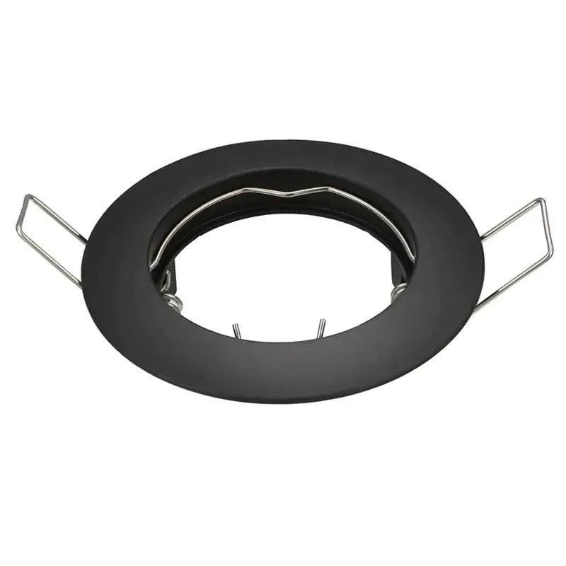 Modern chrome black & white led recessed downlights kitchen spotlight fixture