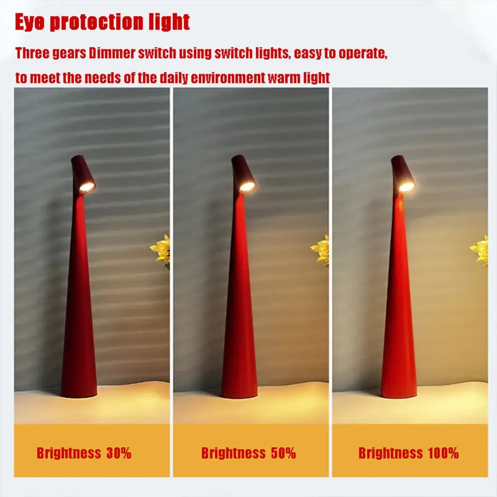 Modern led rechargeable desk lamp living room adjustable table lamp