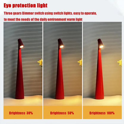 Modern led rechargeable desk lamp living room adjustable table lamp