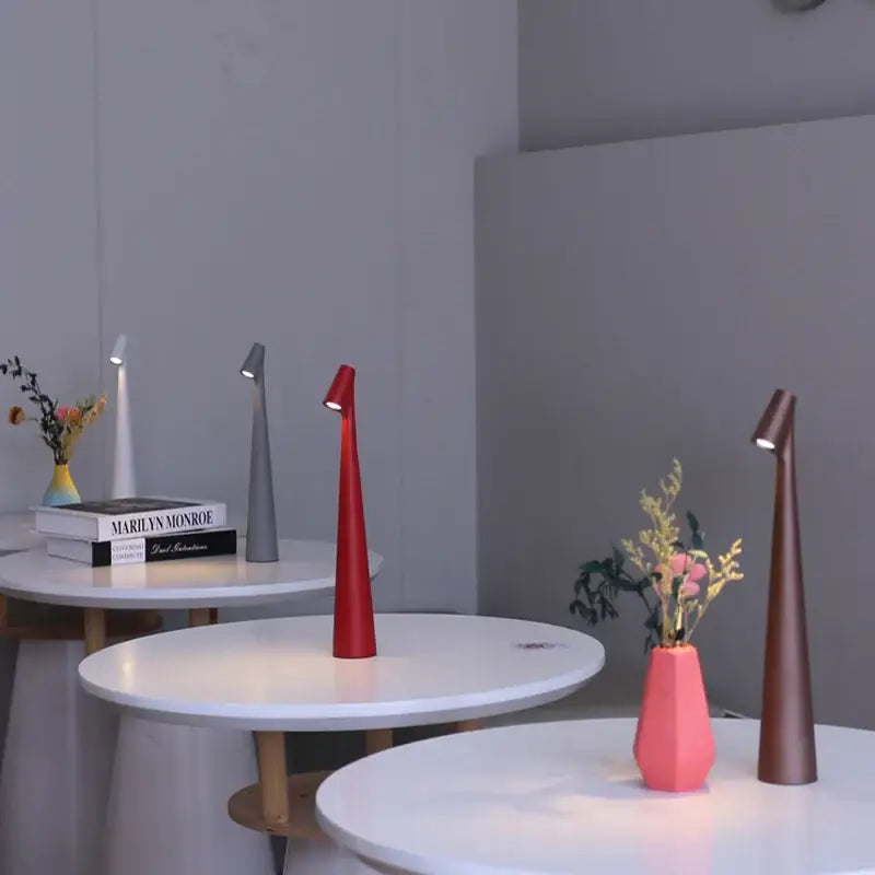 Modern led rechargeable desk lamp living room adjustable table lamp