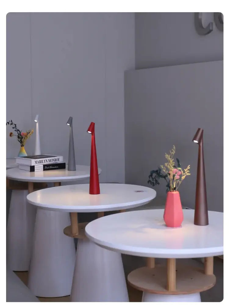 Modern led rechargeable desk lamp living room adjustable table lamp
