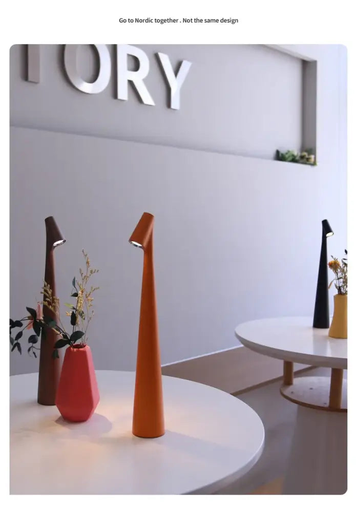 Modern led rechargeable desk lamp living room adjustable table lamp